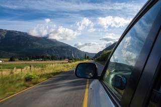 Auto Berge Anreise